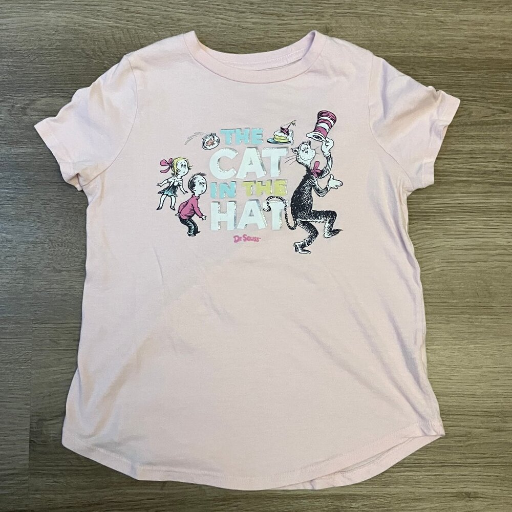 10 Girls Jumping Beans The Cat in the Hat Short-Sleeve T-Shirt